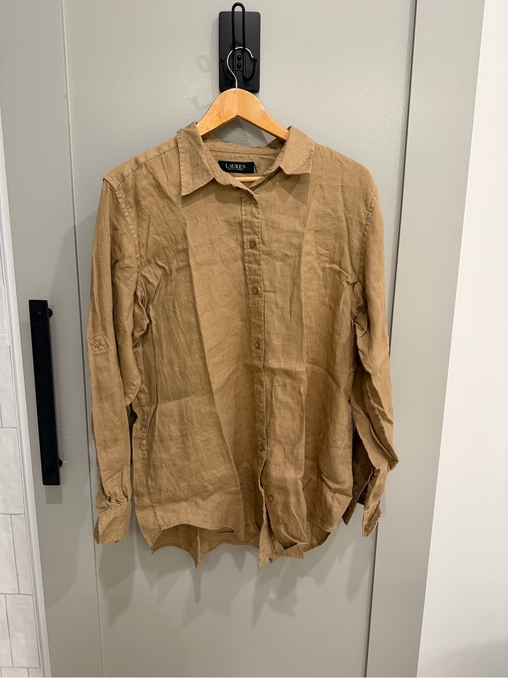 Lauren Ralph Lauren Linen Button Up Shirt